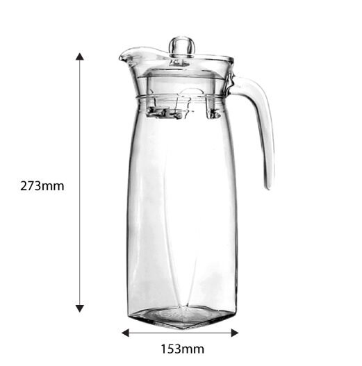 Bình nước thủy tinh Luminarc Flame 1.3L chính hãng, chất liệu thủy tinh cao cấp, an toàn cho sức khỏe, thiết kế sang trọng, phù hợp gia đình và văn phòng, nhà hàng, khách sạn, quà tặng doanh nghiệp