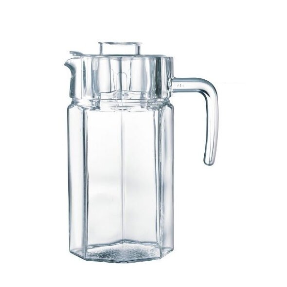 Bình nước thủy tinh Luminarc Octime 1.6L chính hãng, chất liệu thủy tinh cao cấp, an toàn cho sức khỏe, thiết kế sang trọng, phù hợp gia đình và văn phòng, nhà hàng, khách sạn, quà tặng doanh nghiệp