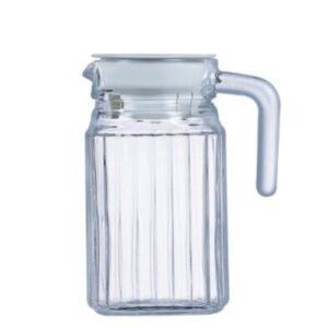 Bình nước thủy tinh Luminarc Quadro 0.5L chính hãng, chất liệu thủy tinh cao cấp, an toàn cho sức khỏe, thiết kế sang trọng, phù hợp gia đình và văn phòng, nhà hàng, khách sạn, quà tặng doanh nghiệp
