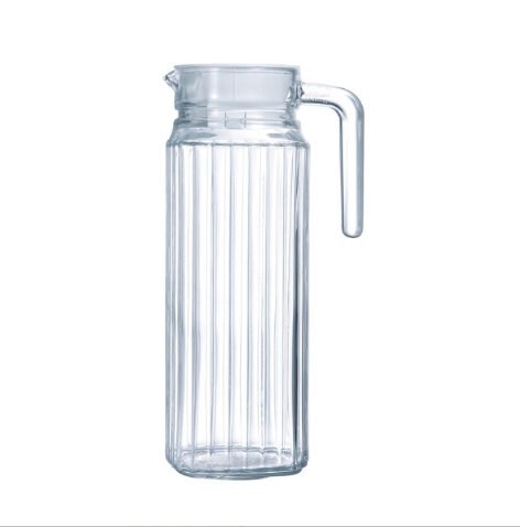 Bình nước thủy tinh Luminarc Quadro 1.1L chính hãng, chất liệu thủy tinh cao cấp, an toàn cho sức khỏe, thiết kế sang trọng, phù hợp gia đình và văn phòng, nhà hàng, khách sạn, quà tặng doanh nghiệp