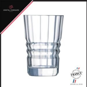 Ly thủy tinh Pha Lê Cristal D’Arques Architecte chính hãng, chất liệu thủy tinh cao cấp, an toàn cho sức khỏe, thiết kế sang trọng, phù hợp gia đình và văn phòng, nhà hàng, khách sạn, quà tặng doanh nghiệp