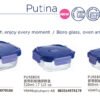 hộp thủy tinh Luminarc Putina Vuông chính hãng, chất liệu thủy tinh cao cấp, an toàn cho sức khỏe, thiết kế sang trọng, phù hợp gia đình và văn phòng, nhà hàng, khách sạn, quà tặng doanh nghiệp