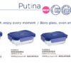 hộp thủy tinh Luminarc Putina chữ nhật chính hãng, chất liệu thủy tinh cao cấp, an toàn cho sức khỏe, thiết kế sang trọng, phù hợp gia đình và văn phòng, nhà hàng, khách sạn, quà tặng doanh nghiệp