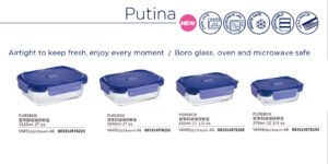 hộp thủy tinh Luminarc Putina chữ nhật chính hãng, chất liệu thủy tinh cao cấp, an toàn cho sức khỏe, thiết kế sang trọng, phù hợp gia đình và văn phòng, nhà hàng, khách sạn, quà tặng doanh nghiệp