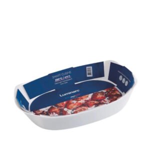 Khay Nướng Thuỷ Tinh Luminarc Smart Cuisine Chữ nhật 34x25cm chính hãng, chất liệu thủy tinh cao cấp, an toàn cho sức khỏe, thiết kế sang trọng, phù hợp gia đình và văn phòng, nhà hàng, khách sạn, quà tặng doanh nghiệp