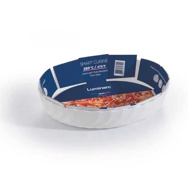Khay Nướng Thuỷ Tinh Luminarc Smart Cuisine Trianon Oval 32x24cm - Ảnh 3
