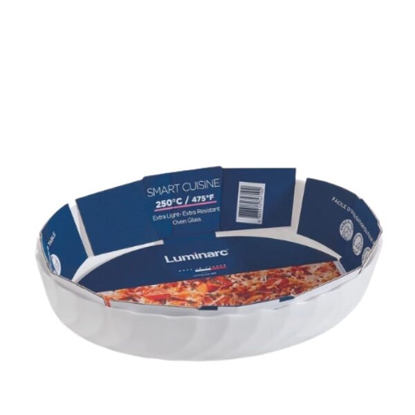 Khay Nướng Thuỷ Tinh Luminarc Smart Cuisine Trianon Oval 32x24cm - Ảnh 2