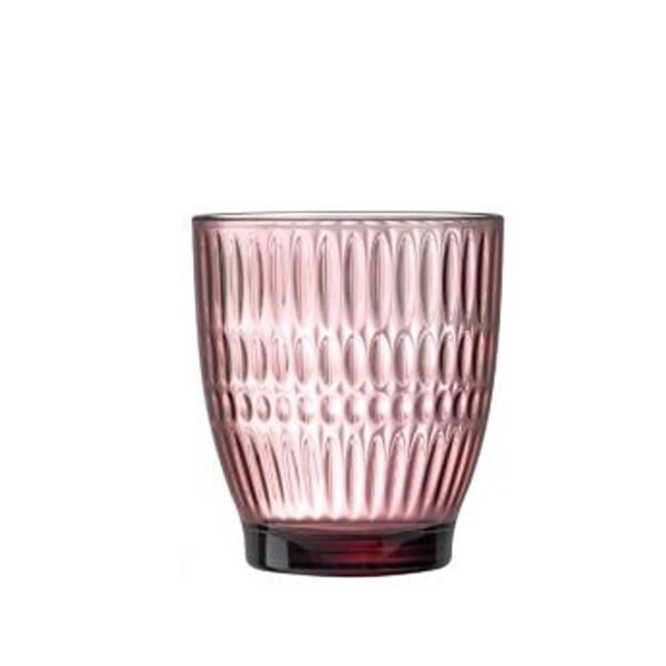 Ly thủy tinh Luminarc Ricky Dew Pink 340ml chính hãng, chất liệu thủy tinh cao cấp, an toàn cho sức khỏe, thiết kế sang trọng, phù hợp gia đình và văn phòng, nhà hàng, khách sạn, quà tặng doanh nghiệp
