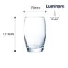 Ly Cao Thuỷ Tinh Luminarc Salto 350ml, chất liệu thủy tinh cao cấp, an toàn cho sức khỏe, thiết kế sang trọng, phù hợp gia đình và văn phòng, nhà hàng, khách sạn, quà tặng doanh nghiệp