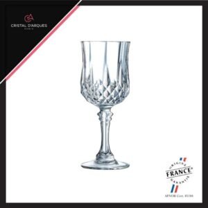 Ly Rượu Vang Pha Lê Cristal D’Arques Longchamp 170ml, chất liệu thủy tinh cao cấp, an toàn cho sức khỏe, thiết kế sang trọng, phù hợp gia đình và văn phòng, nhà hàng, khách sạn, quà tặng doanh nghiệp