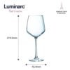 Ly Rượu Vang Thuỷ Tinh Luminarc Val Surloire 470ml, chất liệu thủy tinh cao cấp, an toàn cho sức khỏe, thiết kế sang trọng, phù hợp gia đình và văn phòng, nhà hàng, khách sạn, quà tặng doanh nghiệp
